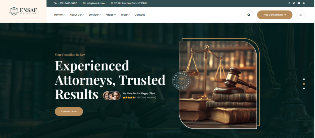 WordPress portfolio project 3
