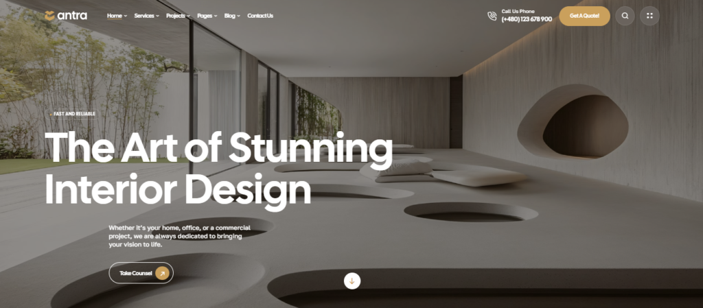 WordPress portfolio project 4