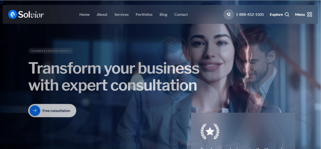 WordPress portfolio project 9